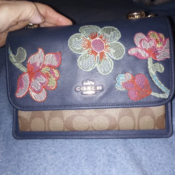Coach, Unique & Rare Luxury; NWOT; Navy - Picture 5 of 12